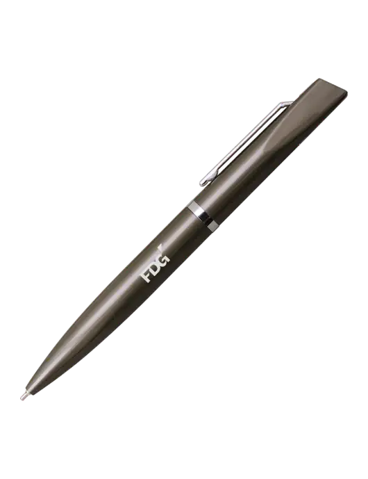 Santos Gunmetal Pen - Black Ink w/FDG Logo