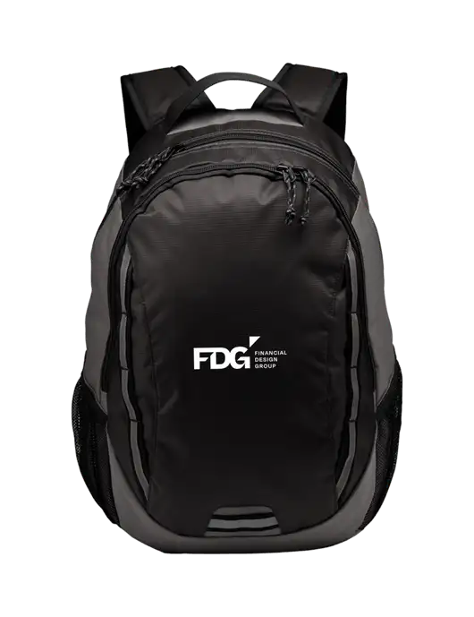 Ridge Charcoal/Dark Charcoal Laptop Backpack w/FDG Logo
