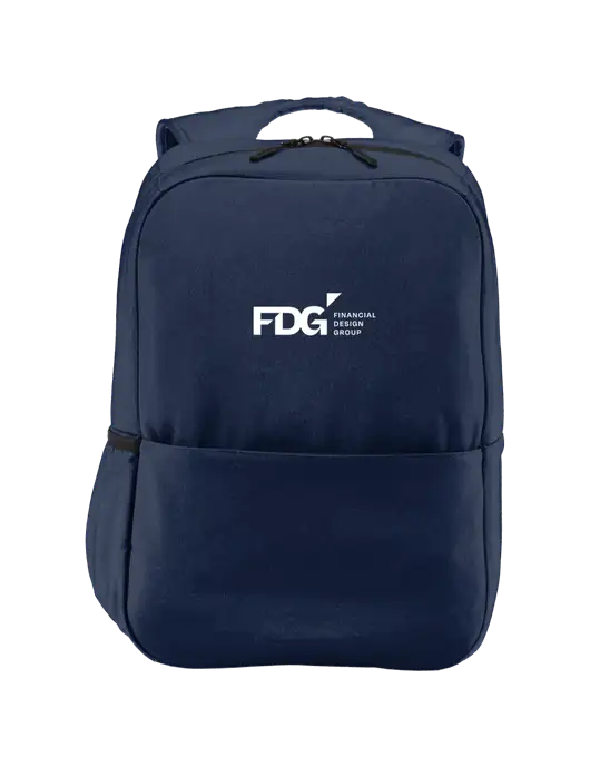Access Square Laptop River Blue Navy Backpack w/FDG Logo