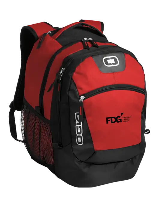 OGIO Red Rogue Pack
 w/FDG Logo