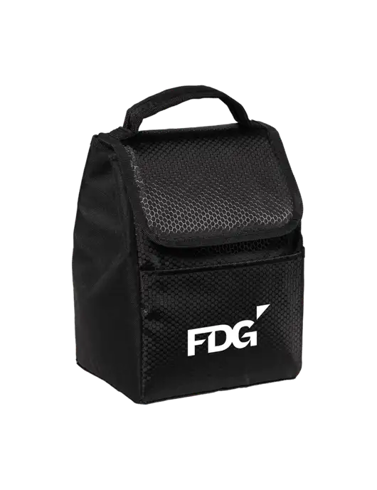 Lunch Bag Black Cooler w/FDG Logo
