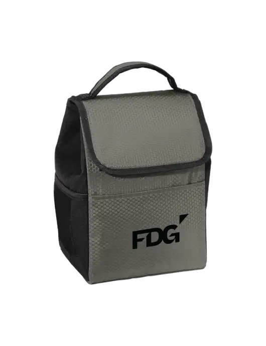 Lunch Bag Grey/Black Cooler w/FDG Logo