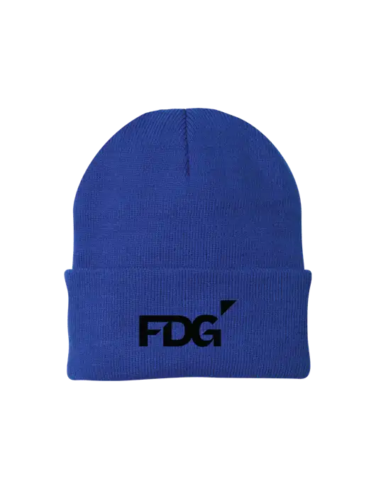 Royal Knit Cap w/FDG Logo