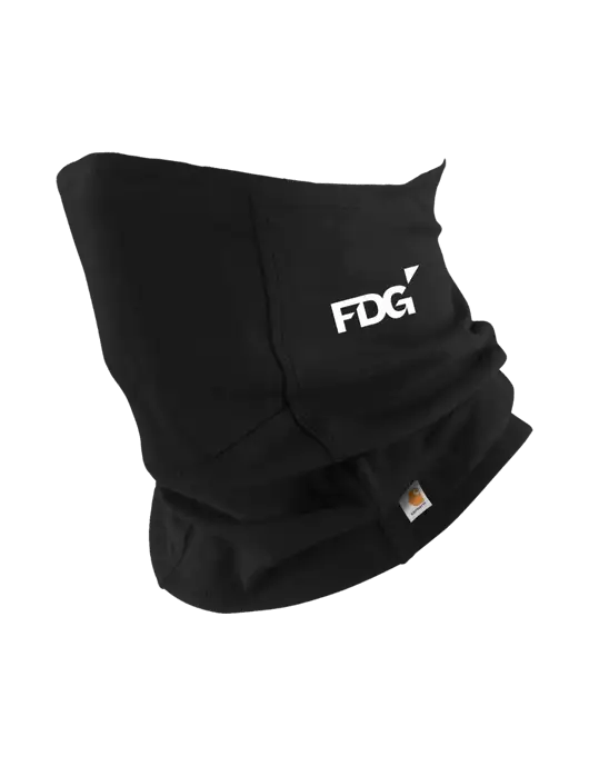 Carhartt Black Cotton Blend Filter Pocket Gaiter w/FDG Logo