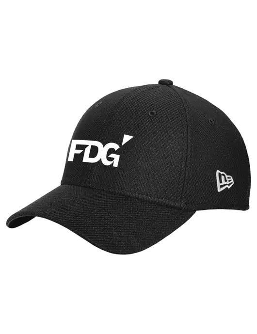 New Era Diamond Era Black Stretch Cap w/FDG Logo