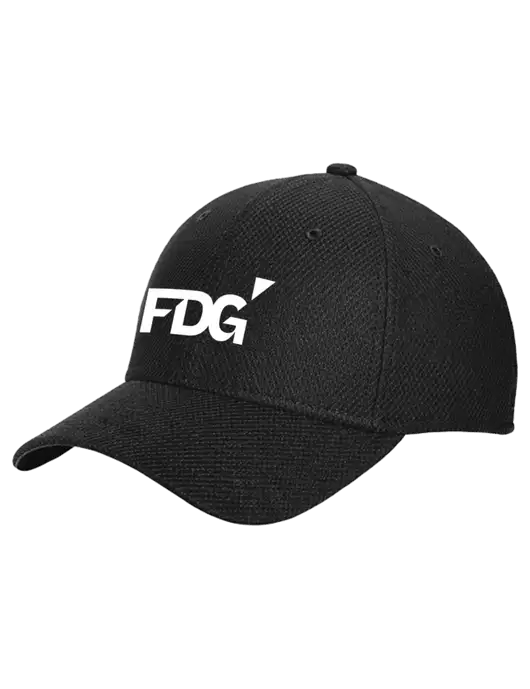 New Era Diamond Era Black Stretch Cap w/FDG Logo