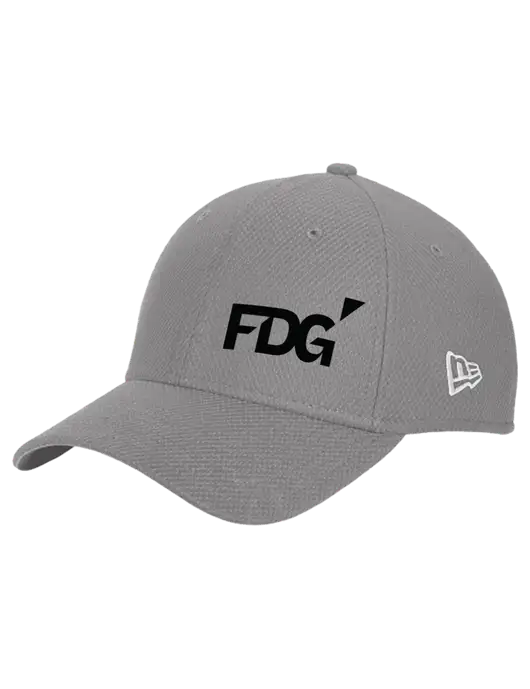 New Era Diamond Era Medium Grey Stretch Cap w/FDG Logo