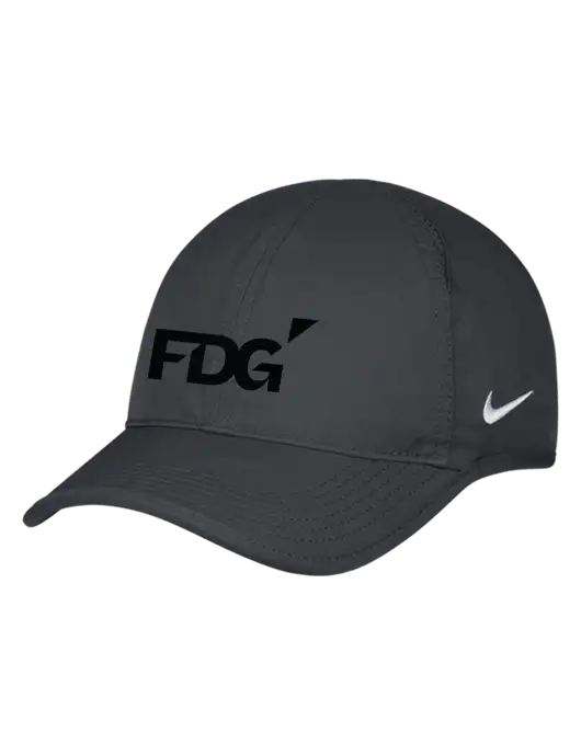 Nike Charcoal Featherlight Cap w/FDG Logo