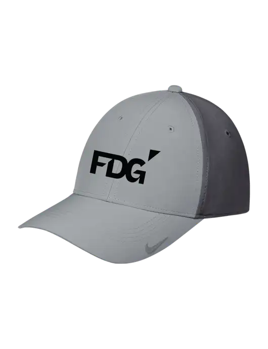 Nike Light Grey/Dark Grey Dri-FIT Legacy Cap w/FDG Logo