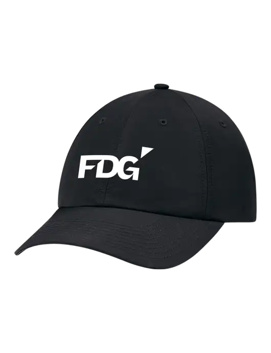 Richardson Relaxed Performance Lite Black Cap w/FDG Logo