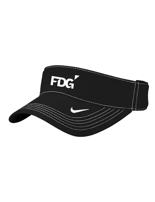 Nike Black Dri-FIT Ace Visor w/FDG Logo
