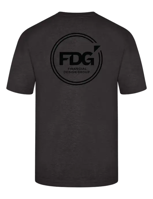 Carhartt Workwear Charcoal Heather Pocket Short Sleeve T-Shirt w/FDG Circle Logo, FDG Logo