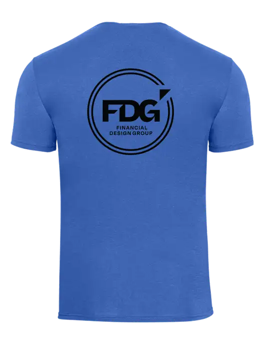 Royal Heavyweight 6.1 oz Pocket T-Shirt w/FDG Circle Logo, FDG Logo