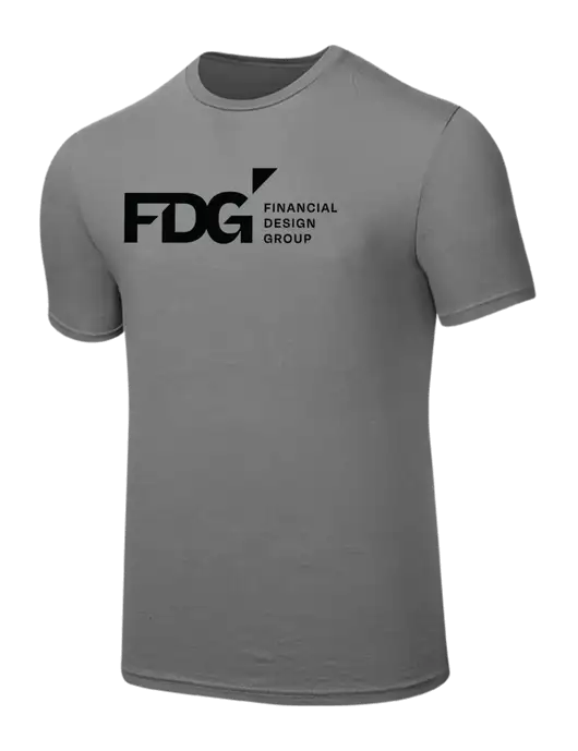 Seriously Soft Medium Grey T-Shirt w/FDG Logo