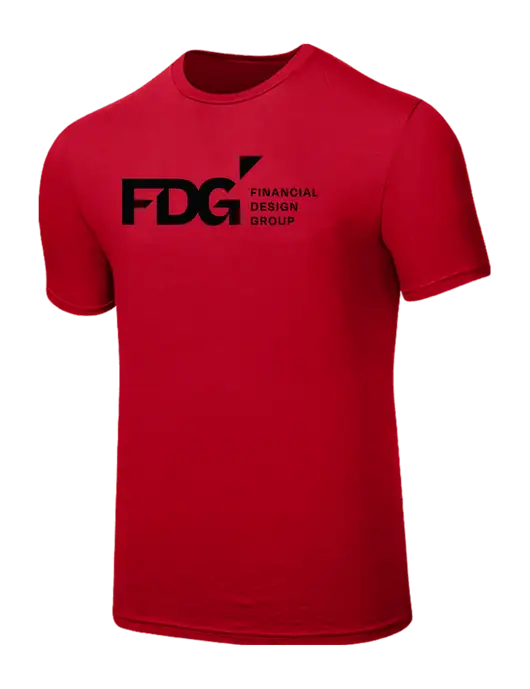 Seriously Soft Red T-Shirt w/FDG Logo