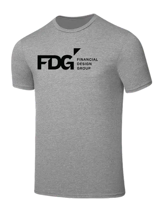 Seriously Soft Light Heather Grey T-Shirt w/FDG Logo