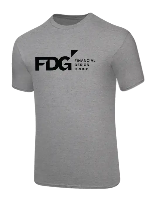 Core Blend Medium Grey Heather T-Shirt w/FDG Logo