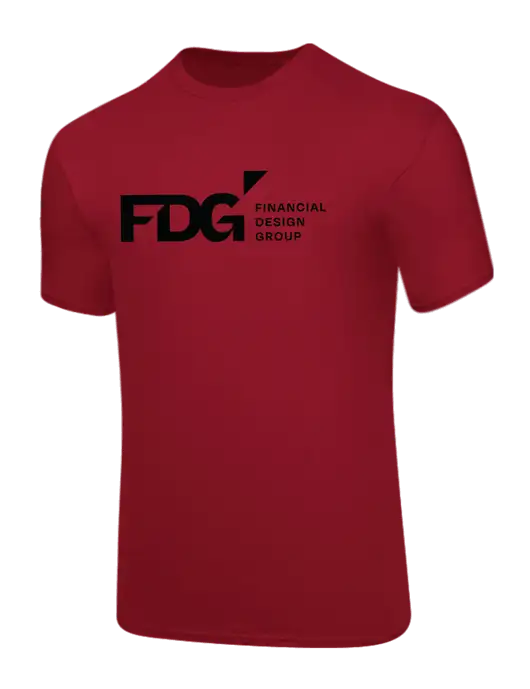 Core Blend Red T-Shirt w/FDG Logo