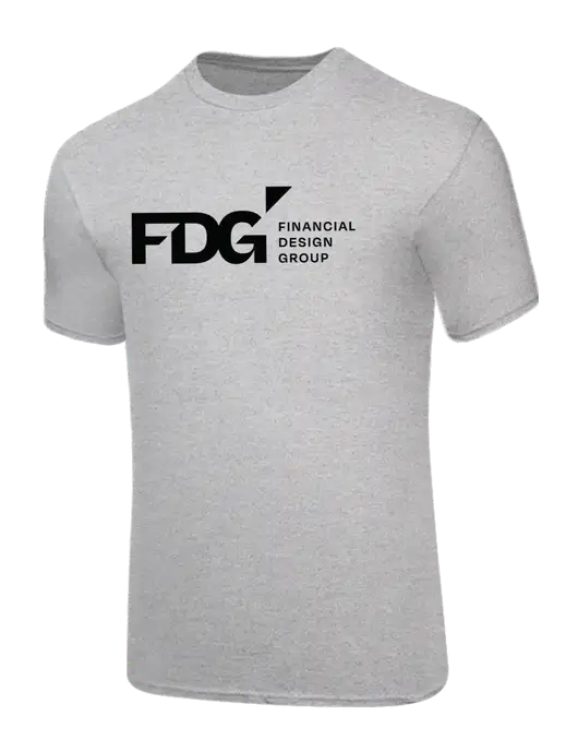 Core Blend Light Grey Heather T-Shirt w/FDG Logo