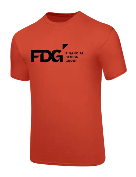 Core Blend Dark Orange T-Shirt w/FDG Logo