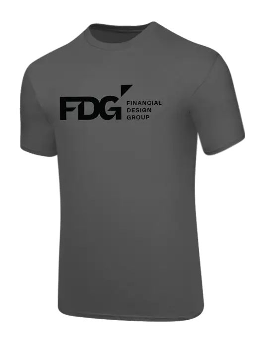 Core Blend Medium Grey T-Shirt w/FDG Logo