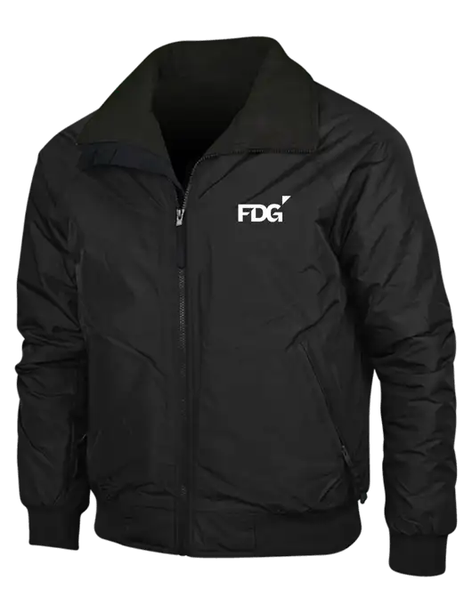True Black/True Black Classic Challenger Jacket w/FDG Logo