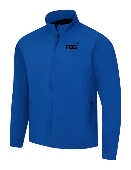 Dark Royal Core Soft Shell Jacket w/FDG Logo
