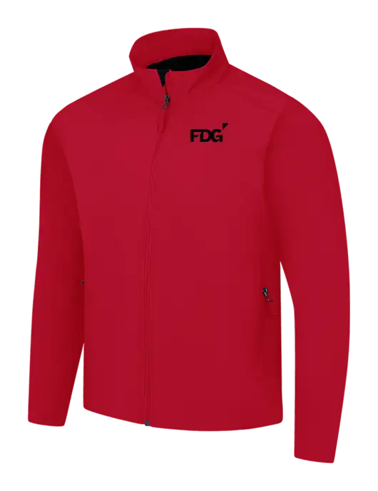 Red Core Soft Shell Jacket w/FDG Logo