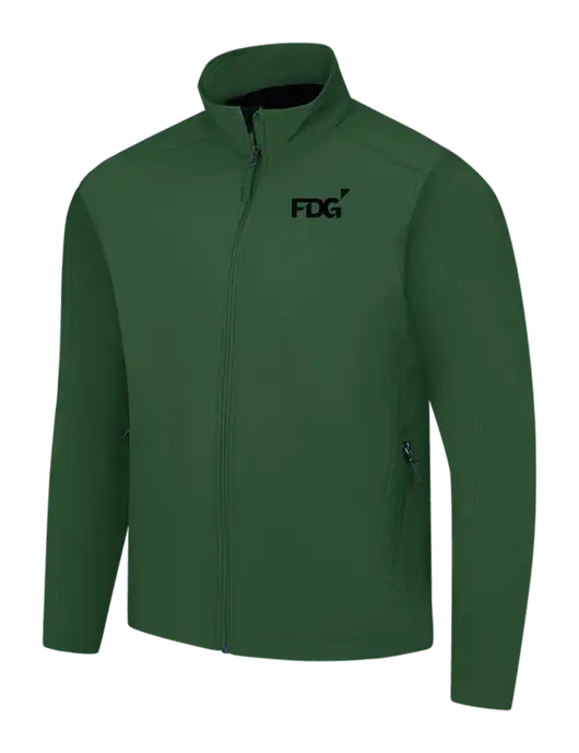 Dark Green Core Soft Shell Jacket w/FDG Logo