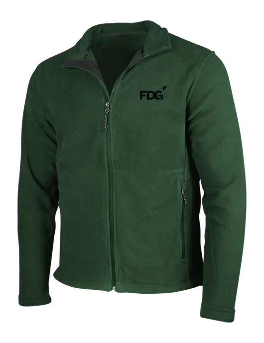 Dark Green Fleece Jacket w/FDG Logo