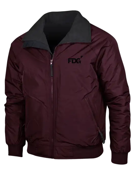 Maroon/True Black Classic Challenger Jacket w/FDG Logo