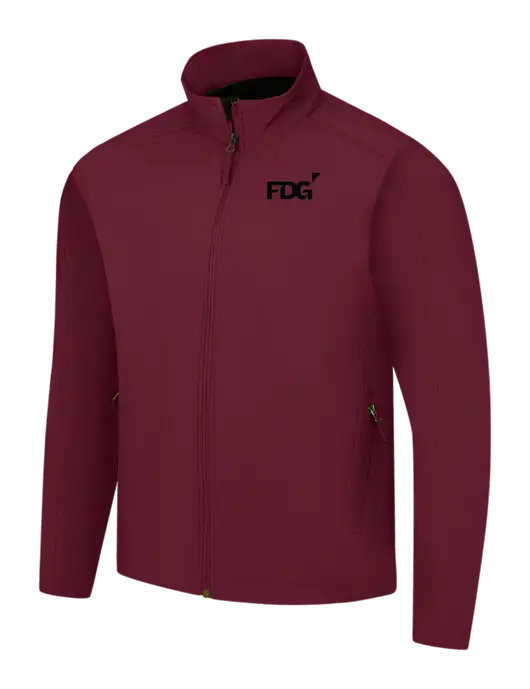 Maroon Core Soft Shell Jacket w/FDG Logo