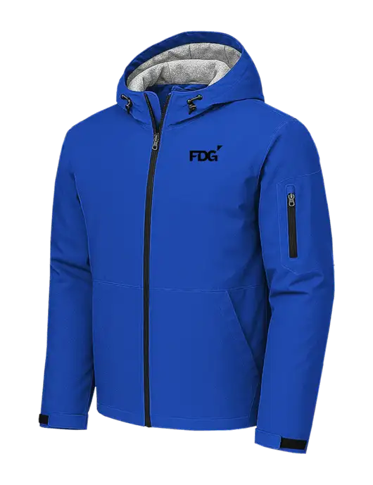 Waterproof Insulated Dark Royal Jacket w/FDG Logo