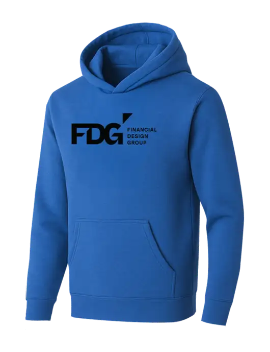 BELLA+CANVAS Royal Sponge Fleece Pullover Hoodie w/FDG Logo