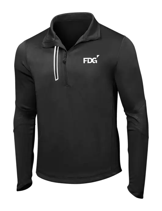 OGIO Blacktop Endurance Fulcrum 1/4 Zip w/FDG Logo