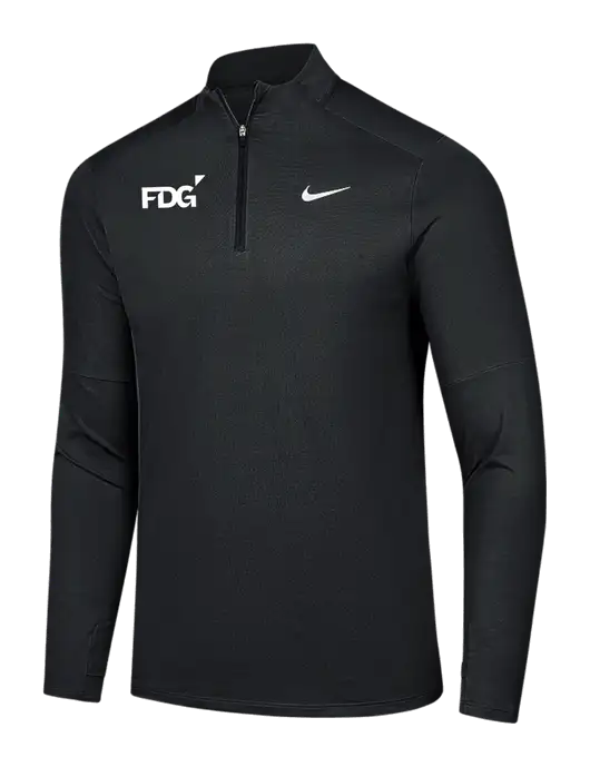 Nike Black Dri-FIT Element 1/2-Zip Pullover w/FDG Logo