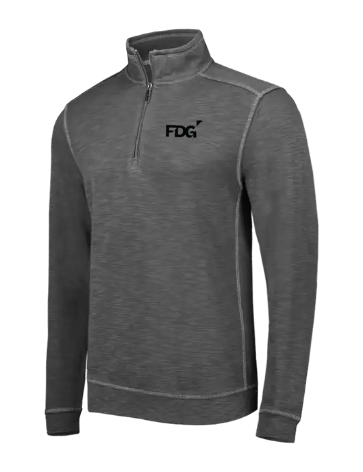 Tommy Bahama Dark Grey Tobago Bay 1/2 Zip w/FDG Logo