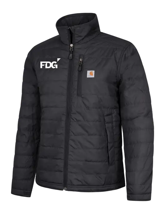 Carhartt Womens Black Gilliam Jacket w/FDG Logo