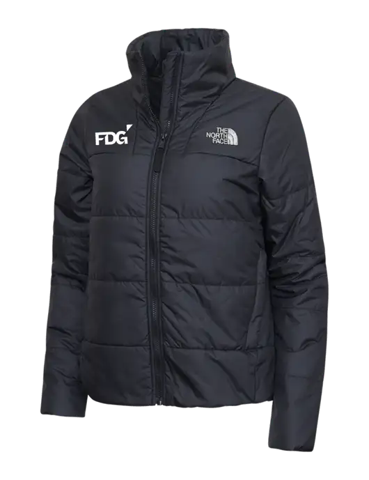 North Face Womens Black Everyday Insulated Jacket w/FDG Logo