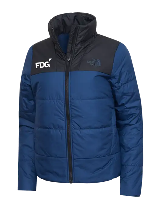 North Face Womens Navy Everyday Insulated Jacket w/FDG Logo