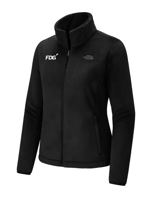 The North Face Womens Black Osito Fleece Jacket
 w/FDG Logo