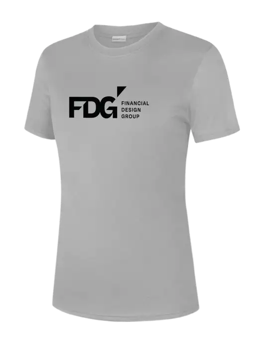 Womens Light Grey PosiCharge Competitor Tee w/FDG Logo