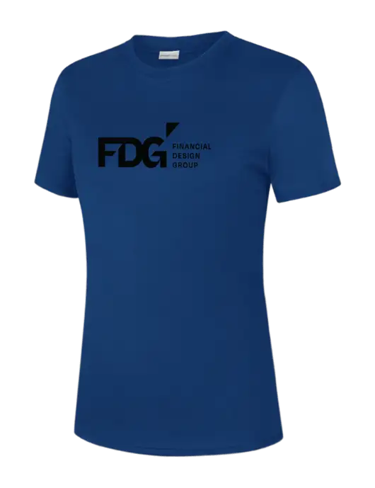 Womens Royal PosiCharge Competitor Tee w/FDG Logo