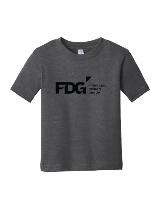 Rabbit Skins Vintage Smoke Toddler Fine Jersey Tee w/FDG Logo
